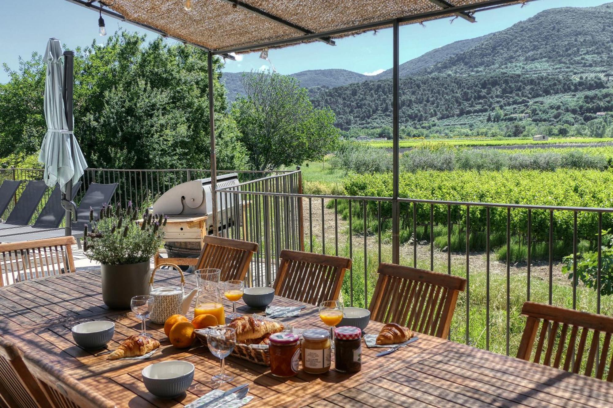 L'O De Vigne, Eden In Provence Villa Nyons Eksteriør bilde